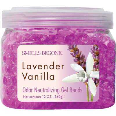 Smells Begone 12 Oz. Gel Beads Lavender Vanilla Odor Neutralizer