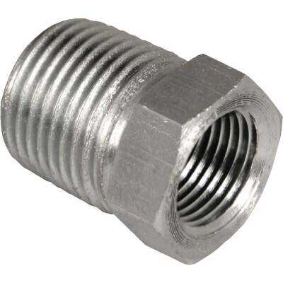 Apache 1/2 In. Male Pipe x 3/8 In. Female Pipe Reducer Bushing Hydraulic Hose Adapter